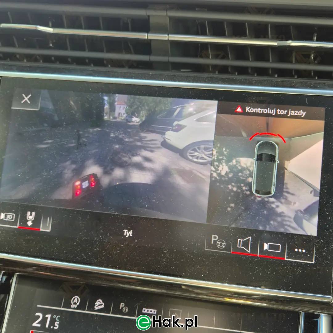 montaż haka holowniczego audi q8 s-line