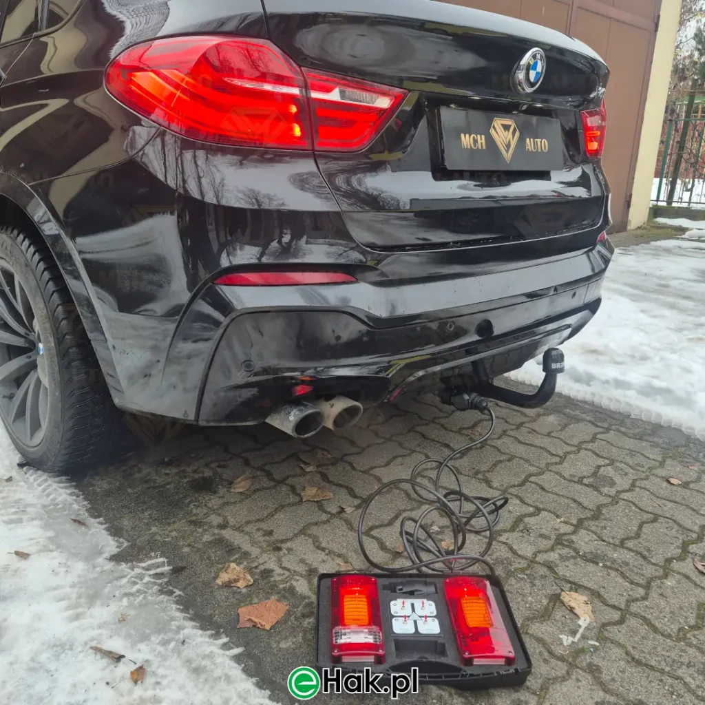 1 montaż haka holowniczego bmw x4 f26