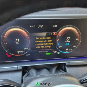 1 montaż haka holowniczego mercedes gle coupe hybrid