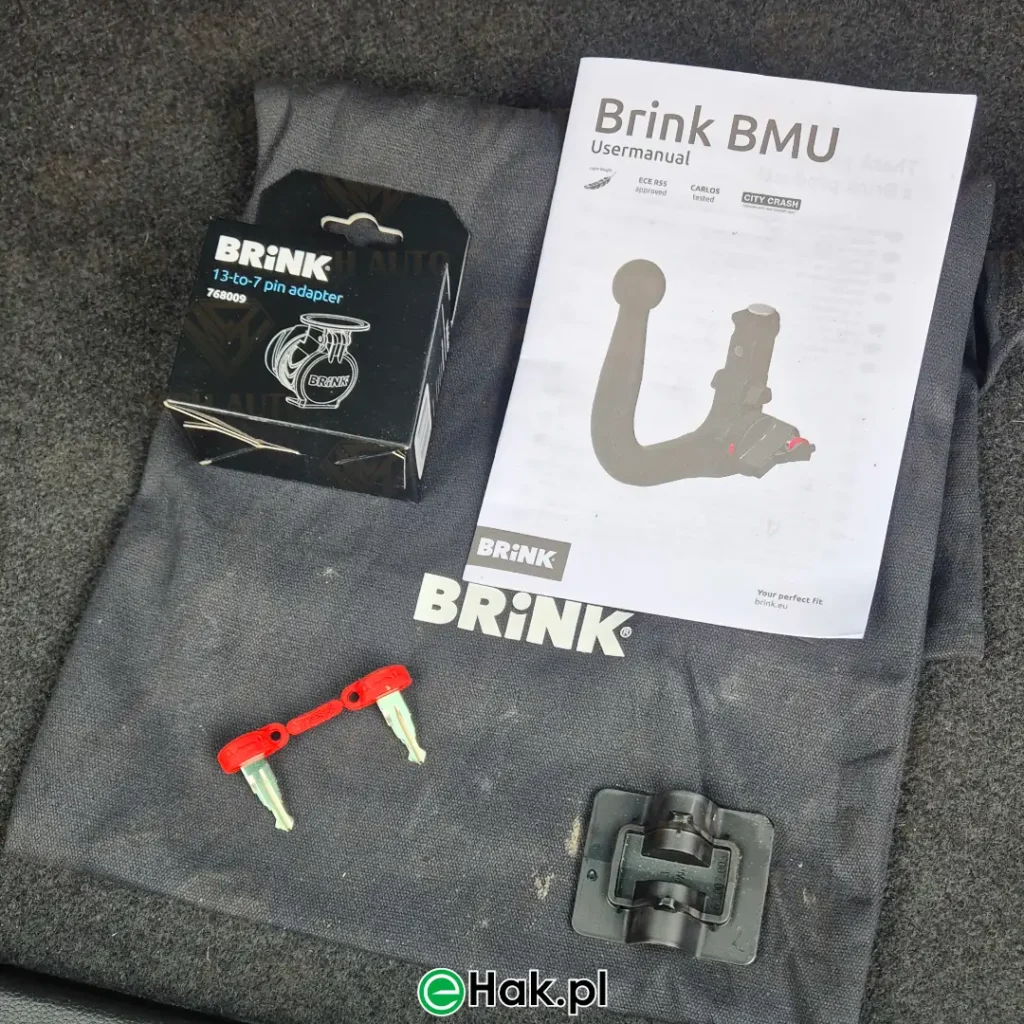 1 montaż haka holowniczego skoda karoq