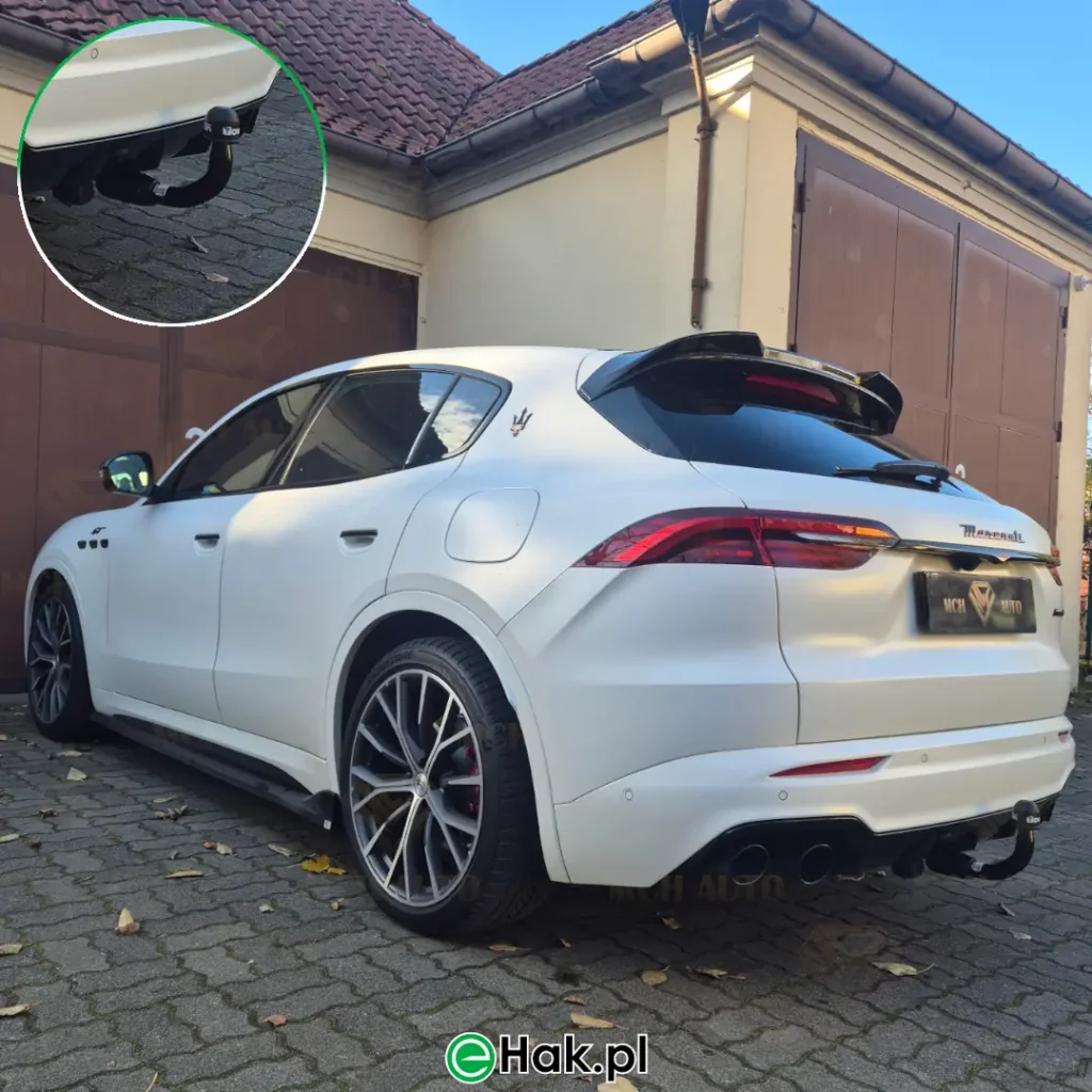 11 montaż haka holowniczego maserati grecale gt