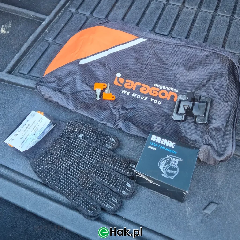 3 montaż haka holowniczego mercedes gle coupe hybrid