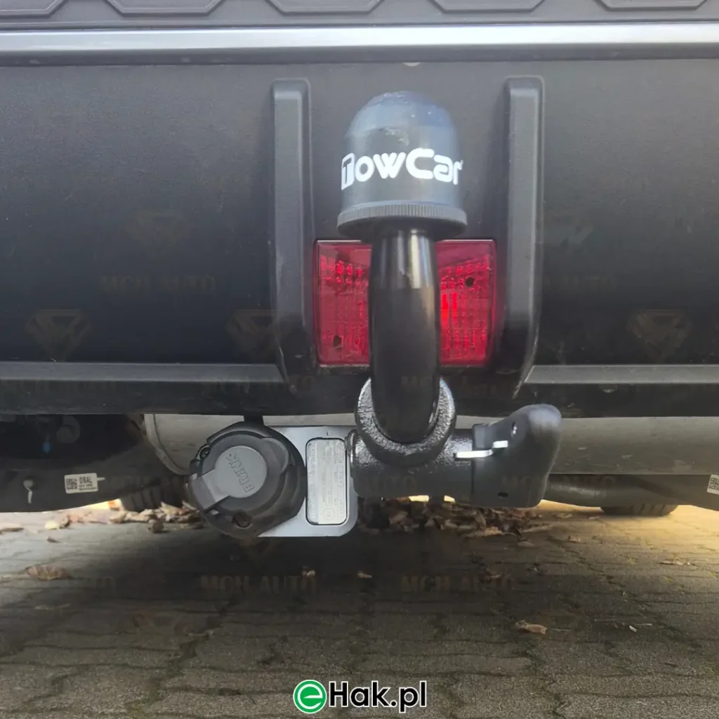 4 montaż haka holowniczego hyundai kona n-line