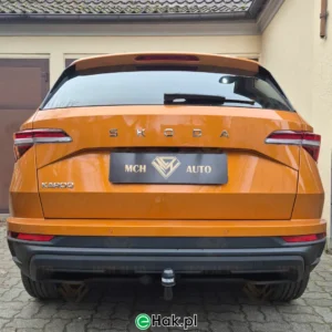 4 montaż haka holowniczego skoda karoq