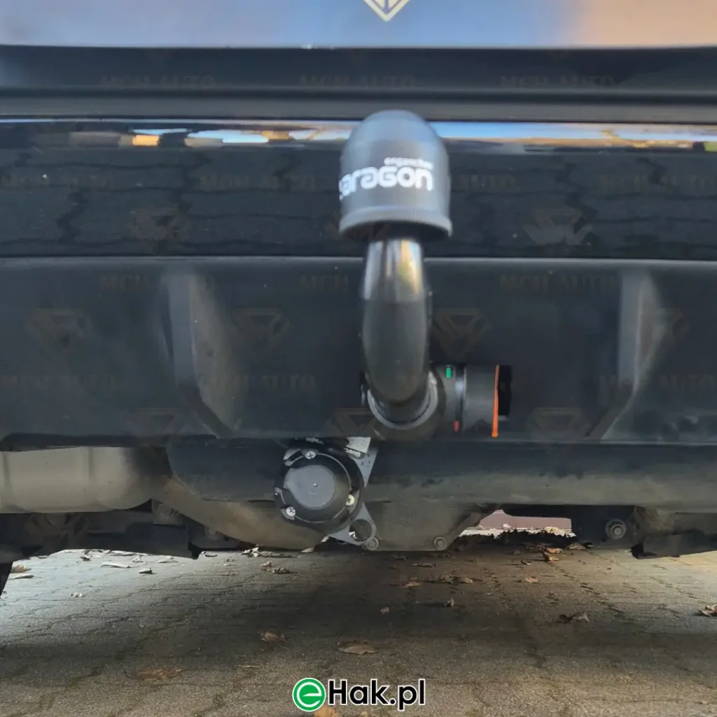 5 montaż haka holowniczego mercedes gle coupe hybrid