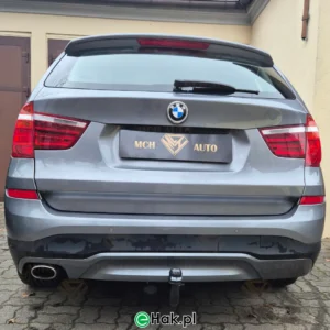 6 montaż haka holowniczego bmw x3 f25