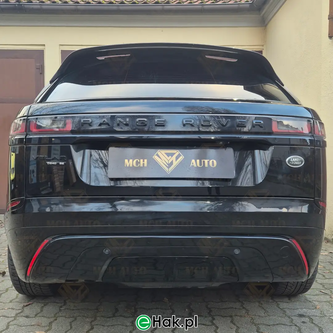 6 montaż haka holowniczego land rover range rover velar