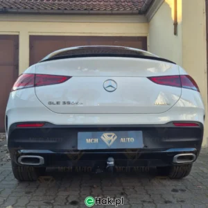 6 montaż haka holowniczego mercedes gle coupe hybrid