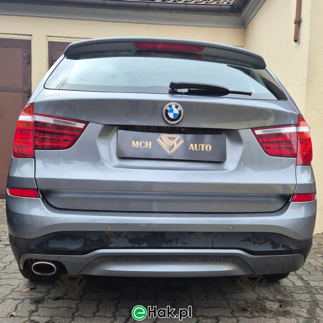 7 montaż haka holowniczego bmw x3 f25