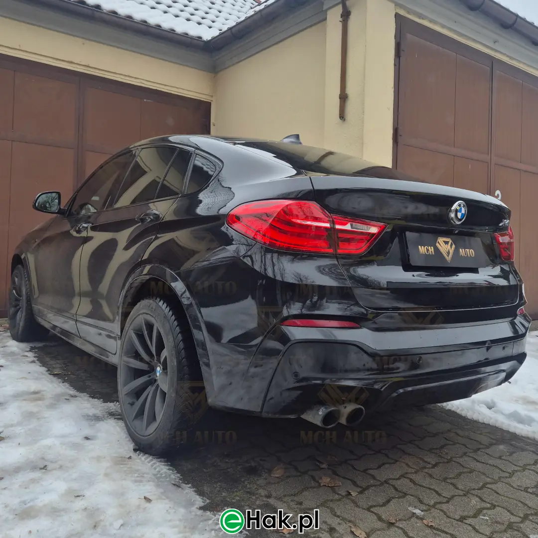 7 montaż haka holowniczego bmw x4 f26