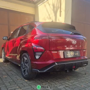 7 montaż haka holowniczego hyundai kona n-line