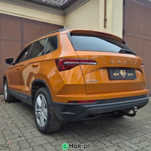 7 montaż haka holowniczego skoda karoq