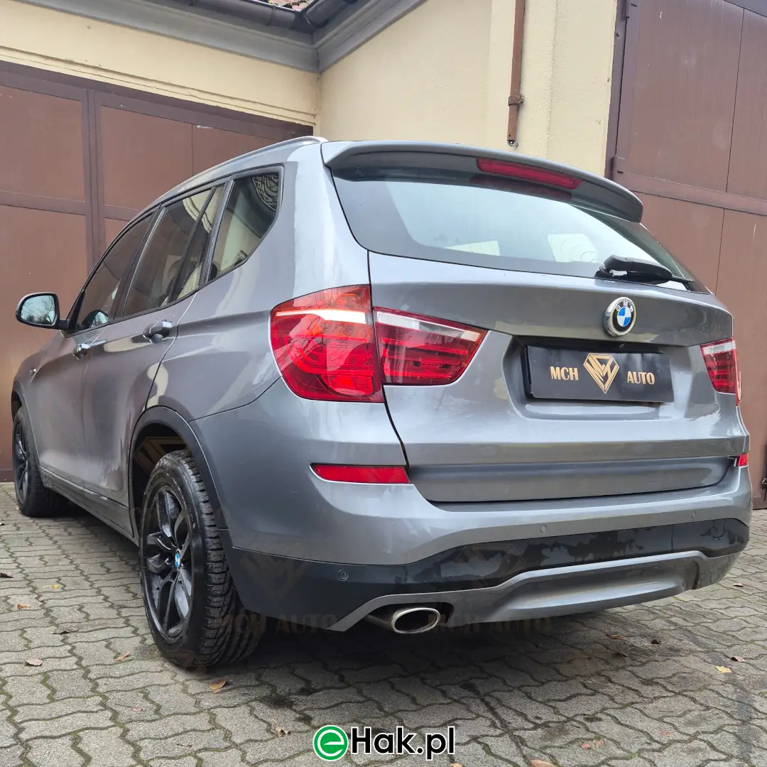 8 montaż haka holowniczego bmw x3 f25