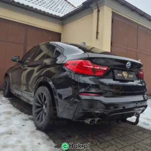 8 montaż haka holowniczego bmw x4 f26