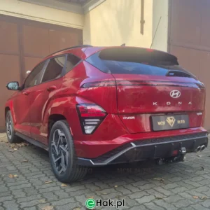 8 montaż haka holowniczego hyundai kona n-line
