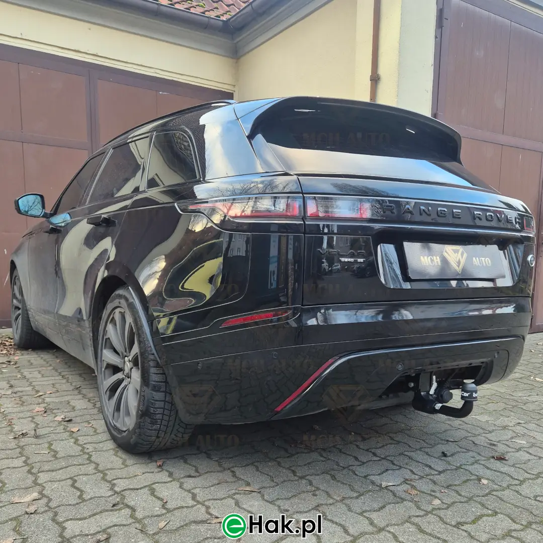8 montaż haka holowniczego land rover range rover velar