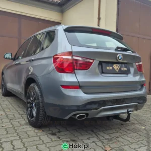 9 montaż haka holowniczego bmw x3 f25