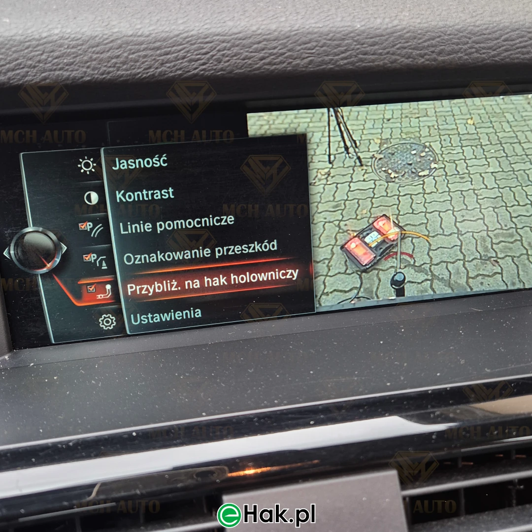 montaż haka holowniczego bmw x3 f25