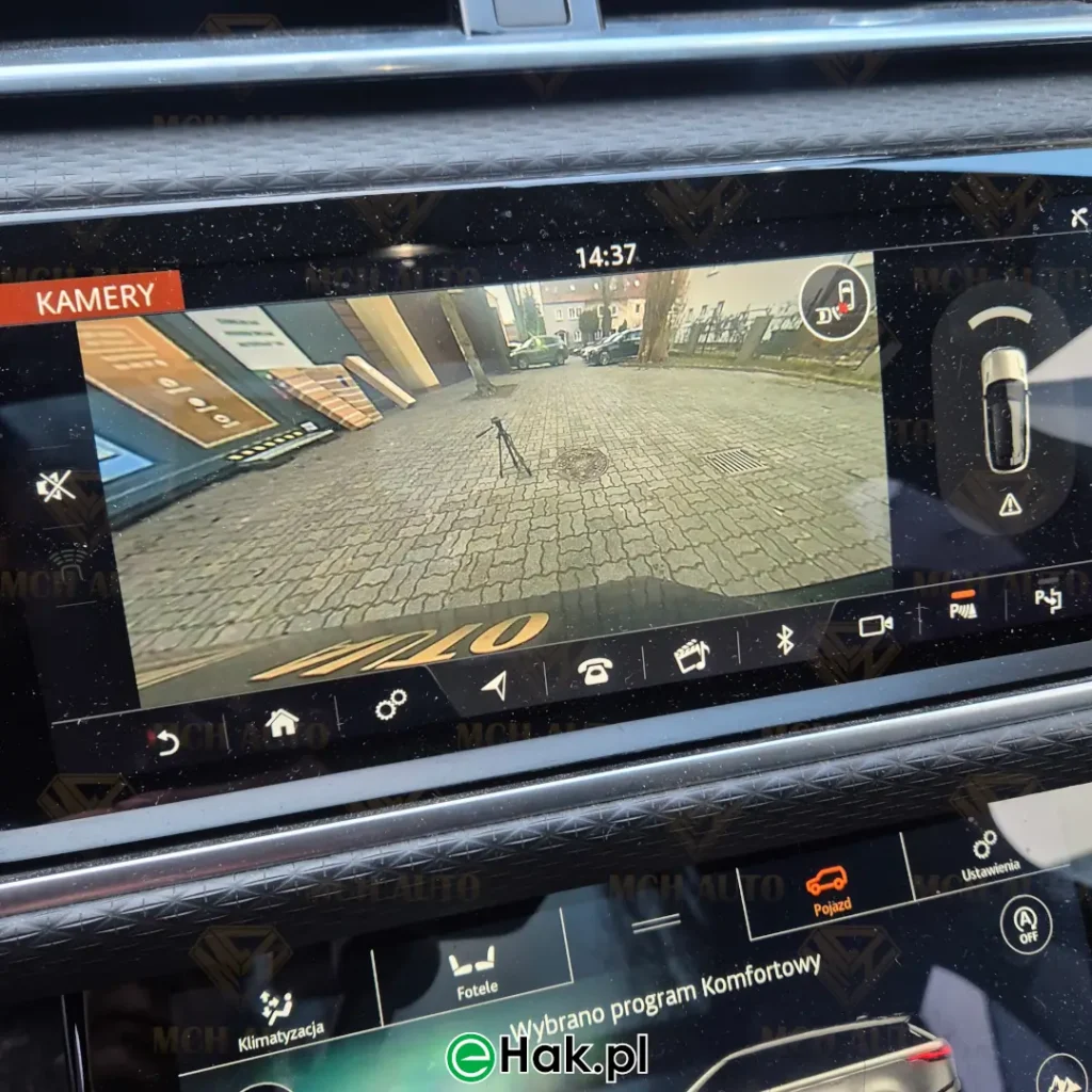 montaż haka holowniczego land rover range rover velar