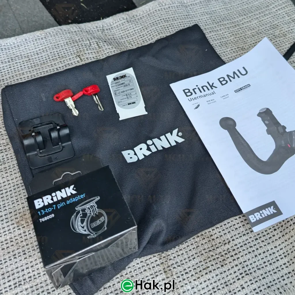 1 montaż haka holowniczego vw caddy v