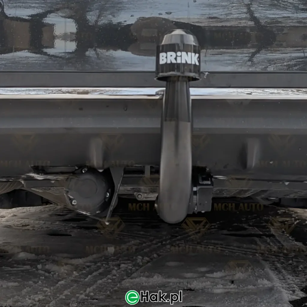 3 montaż haka holowniczego mercedes c w206