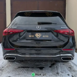 5 montaż haka holowniczego mercedes c w206