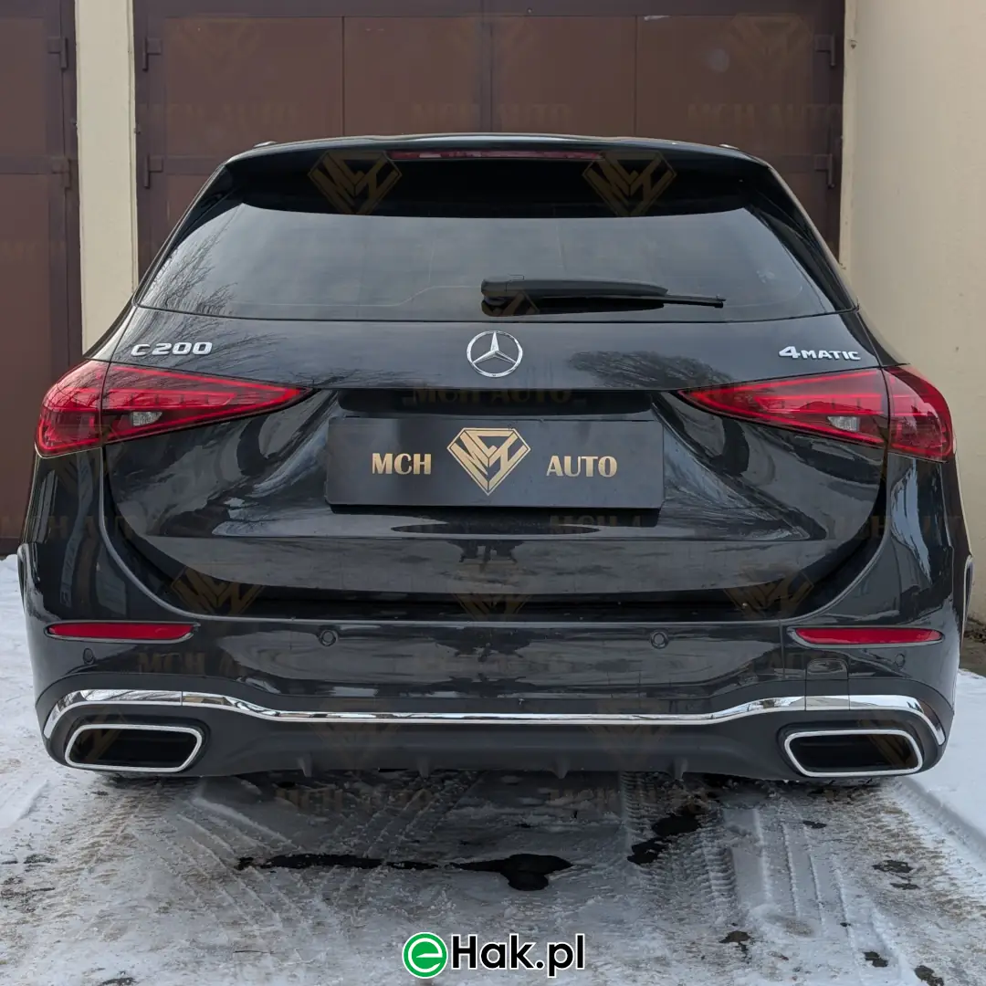 5 montaż haka holowniczego mercedes c w206