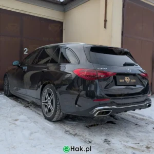 6 montaż haka holowniczego mercedes c w206