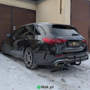 7 montaż haka holowniczego mercedes c w206