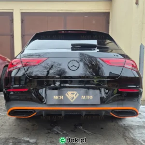 7 montaż haka holowniczgo mercedes cla 118 amg line